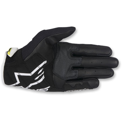 Alpinestars SMX-2 Air Carbon V2 Gloves - Black/White/Yellow - Large [MPN: 3567717-125-L]_332176