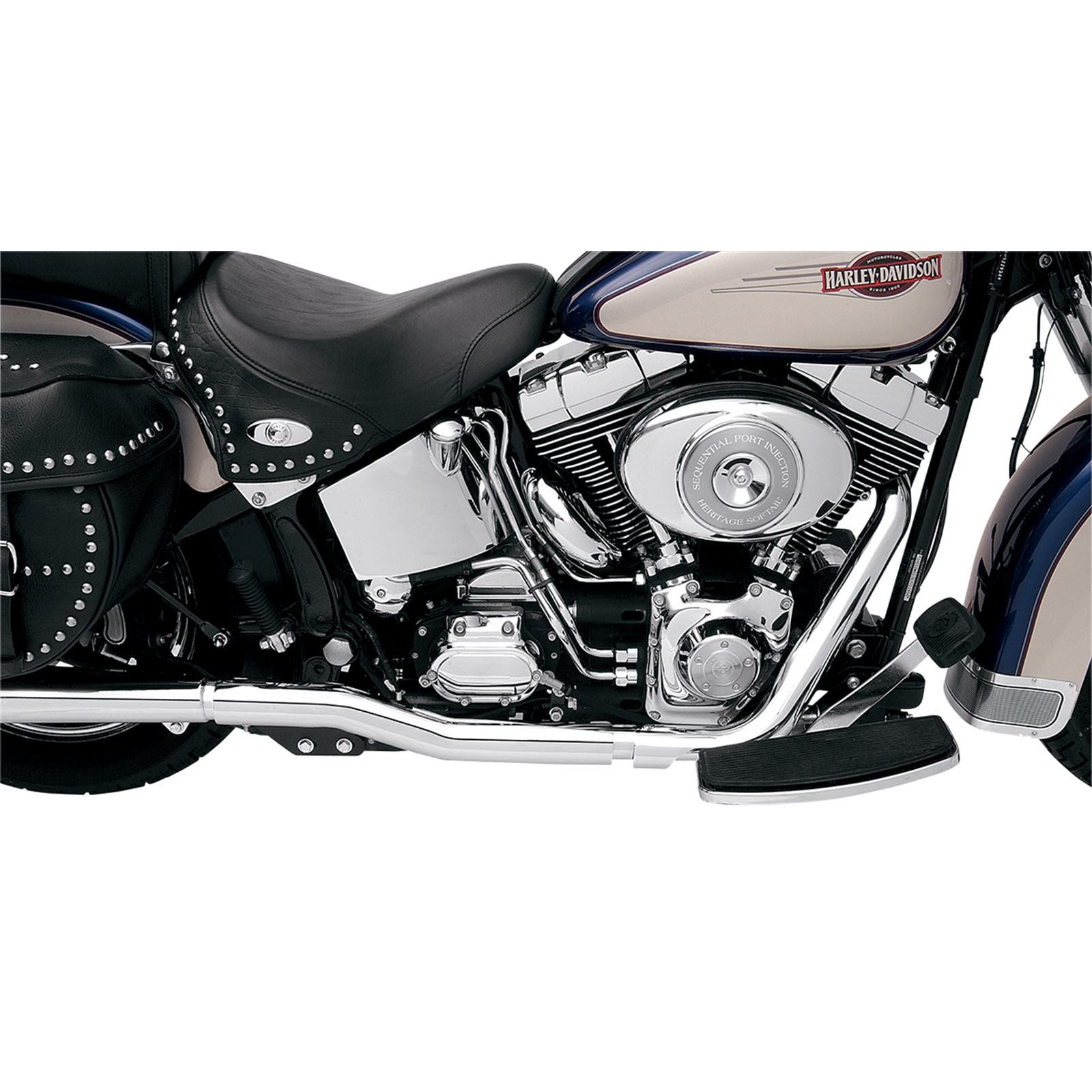 Bassani Manufacturing Tru Dual Exhaust - '86-'06 Softail [MPN: SFT-211]_349684