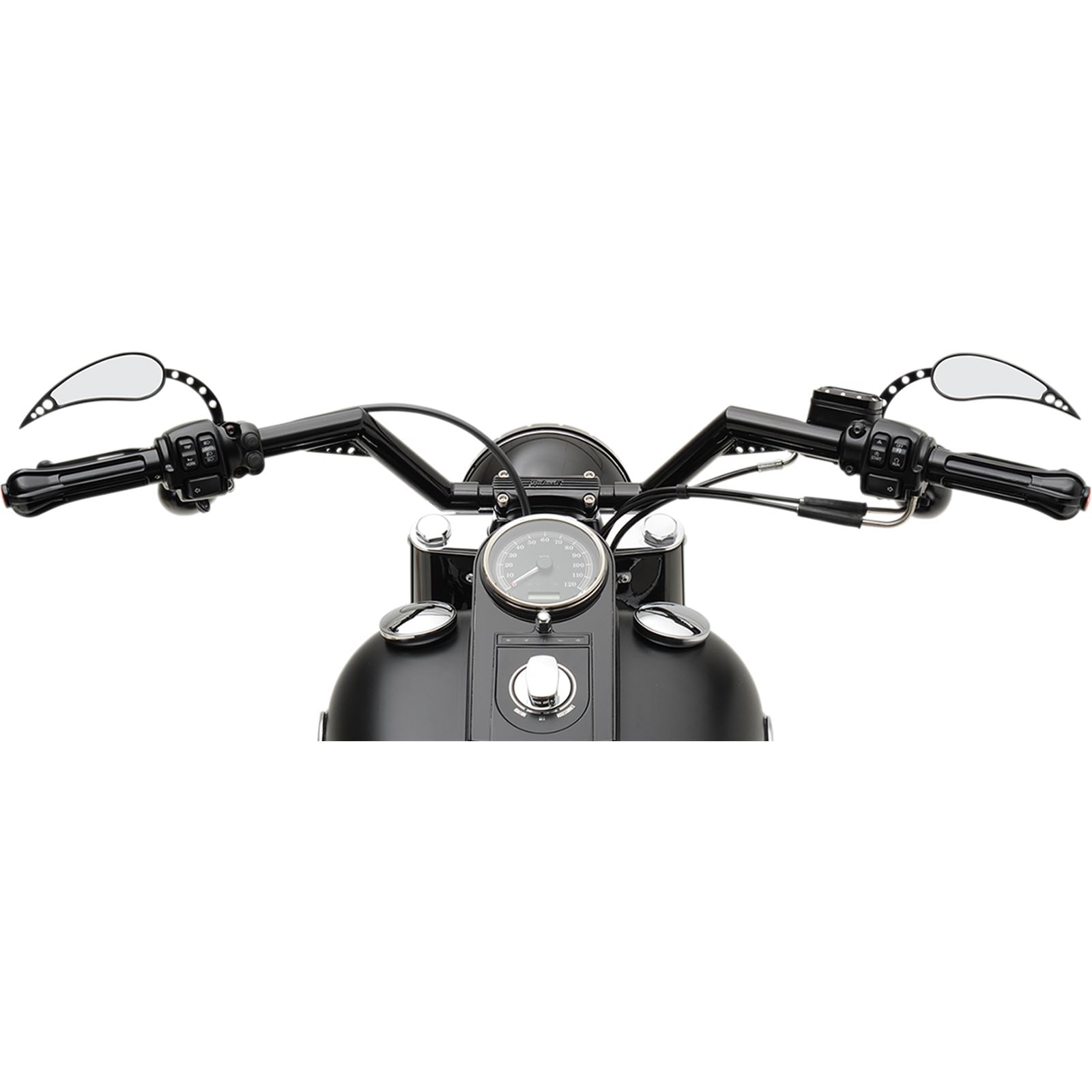 Trask Performance Black V-Line Standard Handlebar [MPN: TM-2019BK]_485346