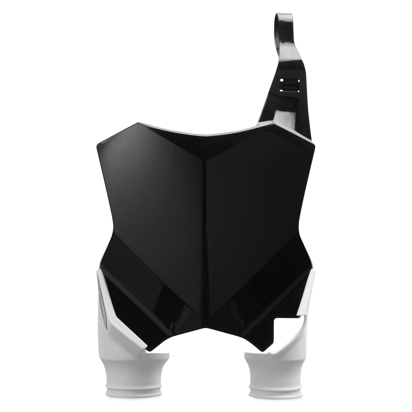 Acerbis Front Number Plate Black/White 2527431007_290673