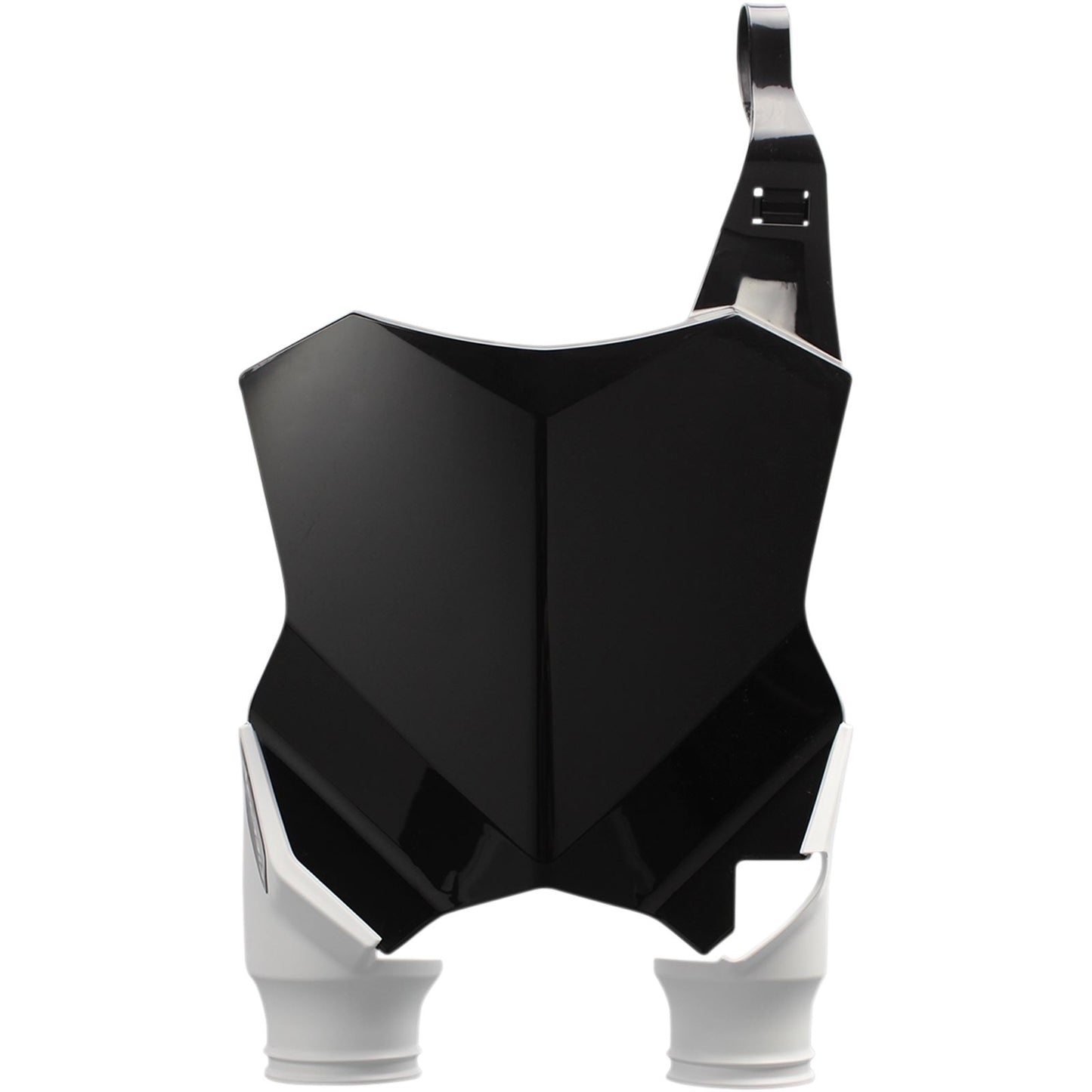 Acerbis Front Number Plate Black/White 2527431007_320083