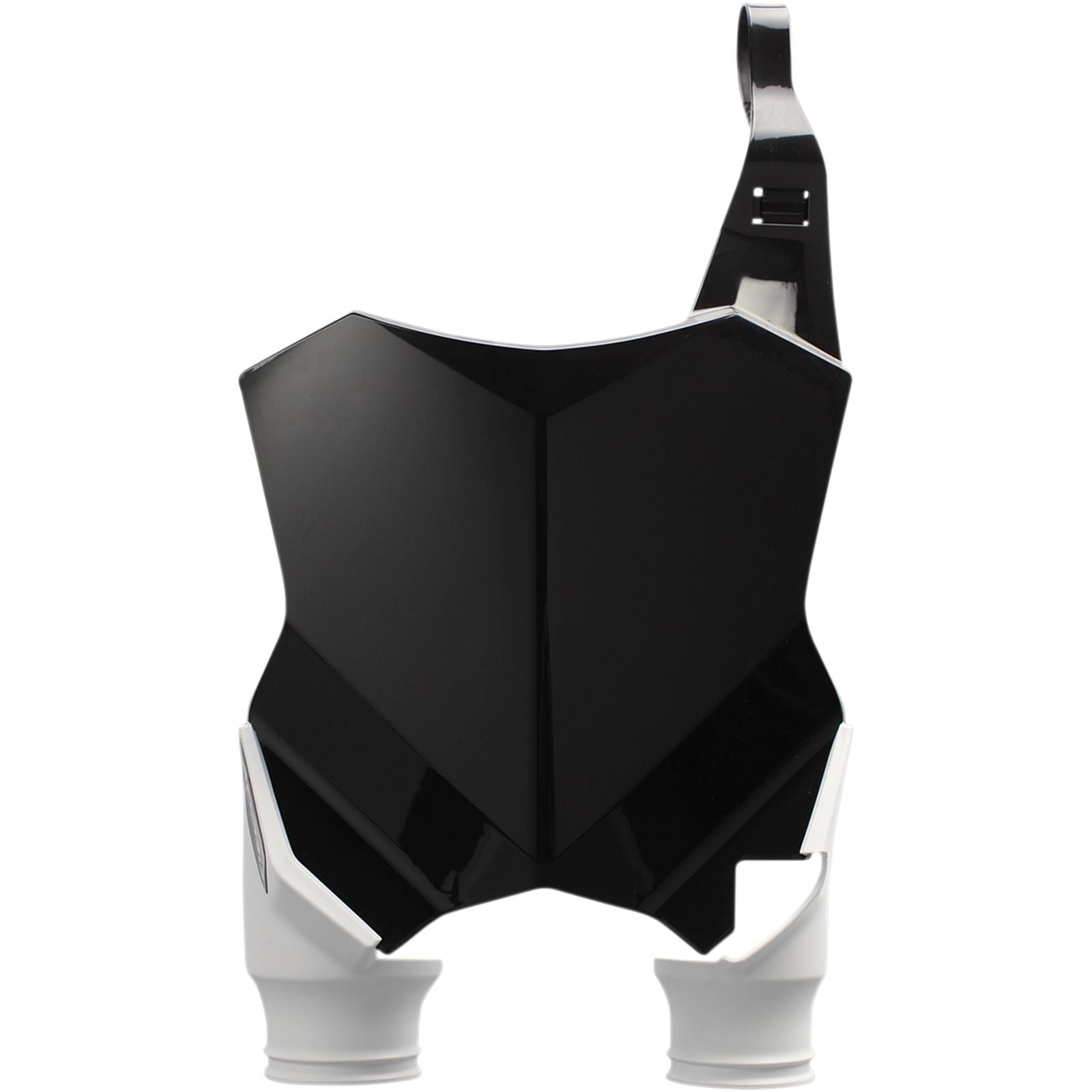 Acerbis Front Number Plate Black/White 2527431007_320083