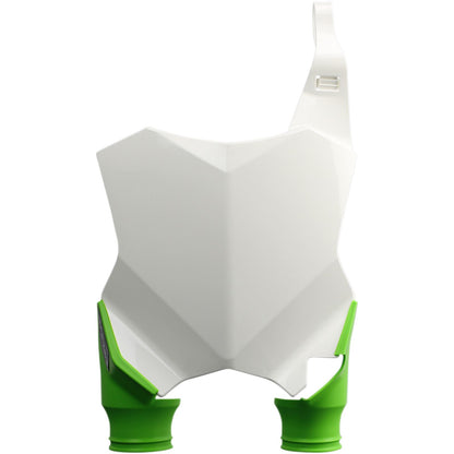 Acerbis Front Number Plate White/Green 2527431050_320085
