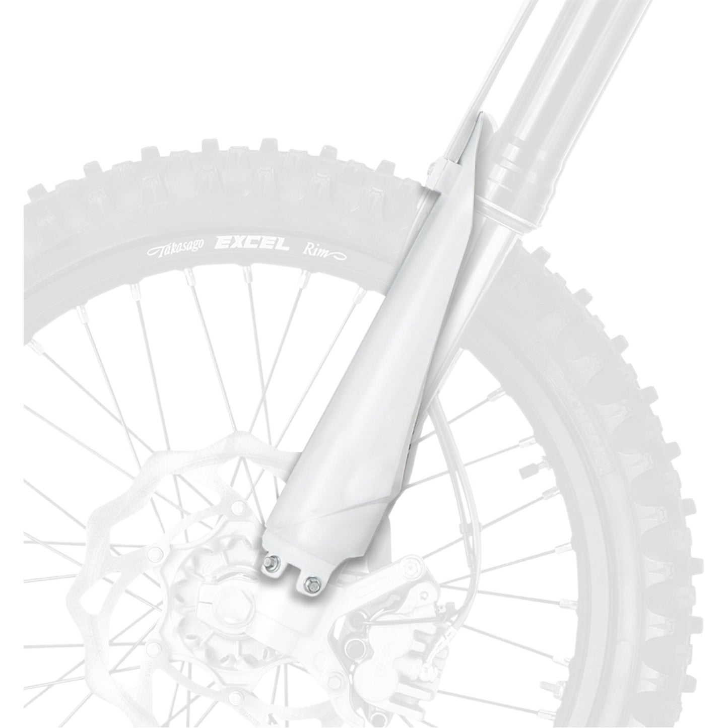 Polisport Beta Front Fork Guard White [MPN: 8398700002]_2114945