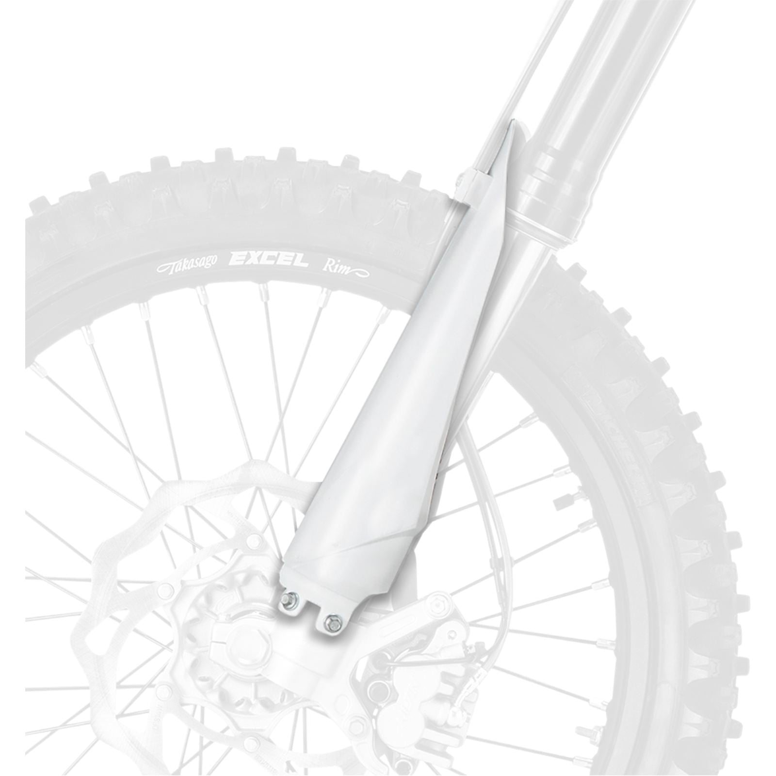 Polisport Beta Front Fork Guard White [MPN: 8398700002]_2114945