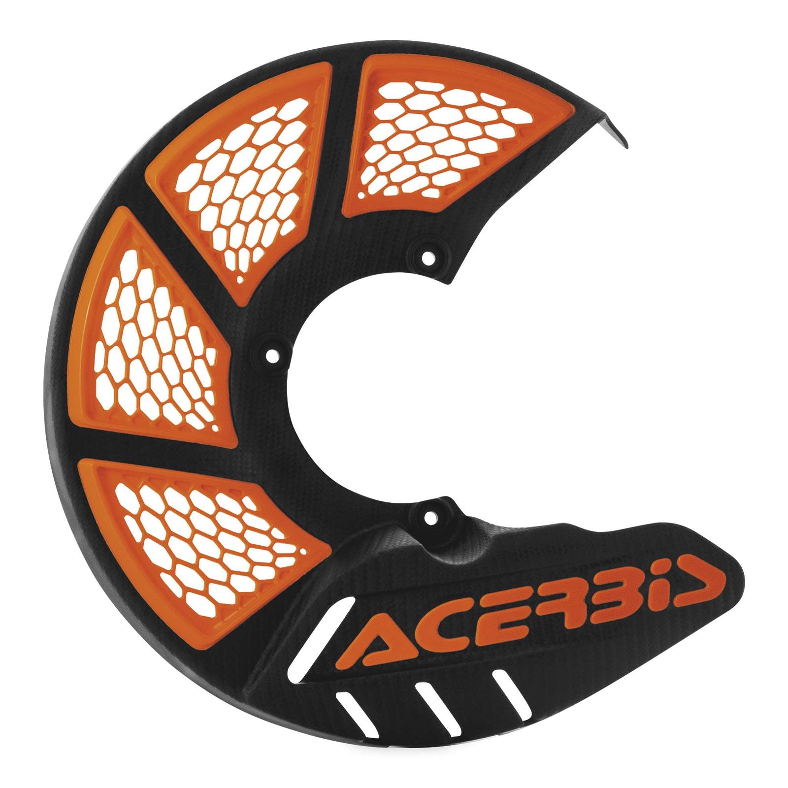 Acerbis X-Brake Vented Mini 245mm Black/Orange 2630555229_290699