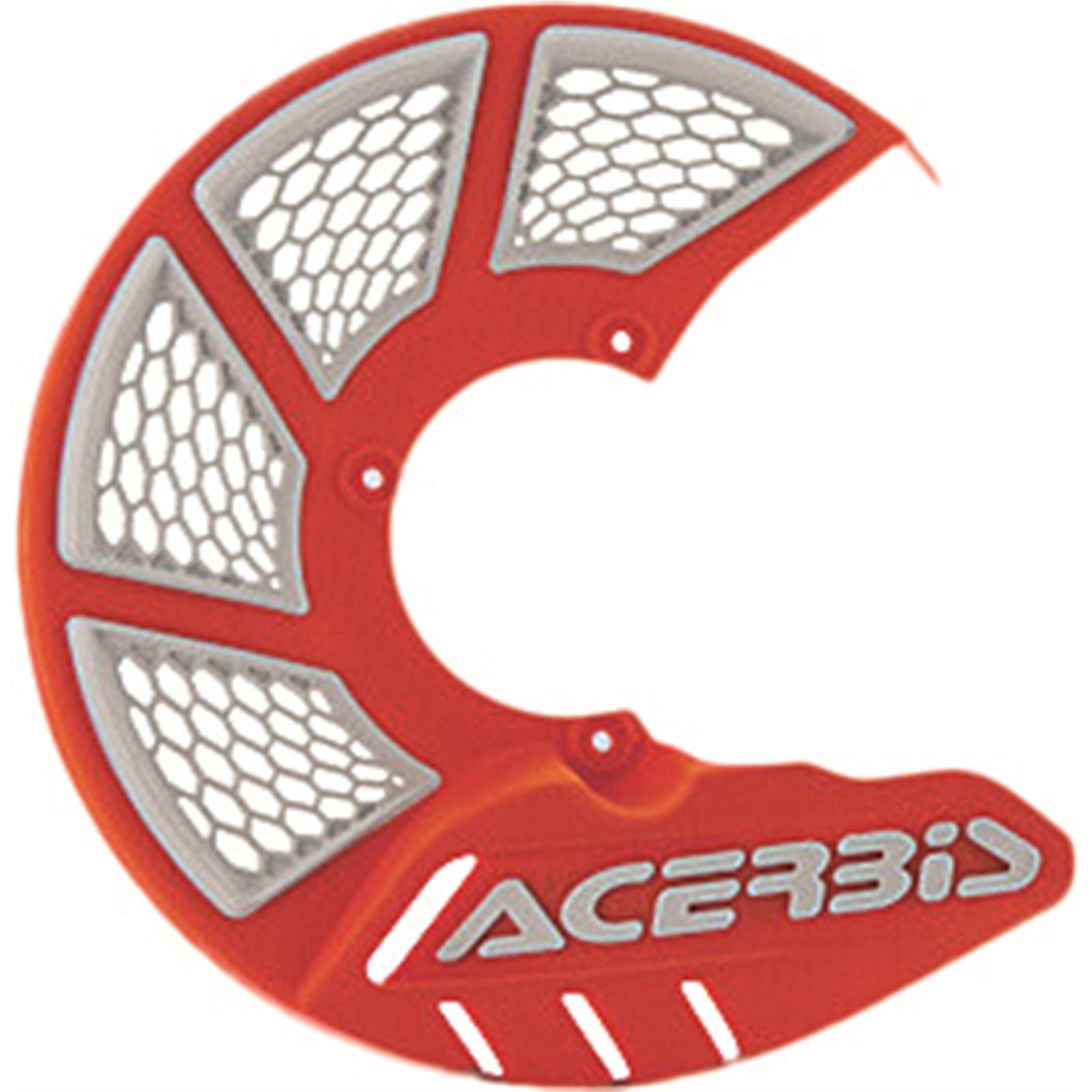 Acerbis X-Brake Vented Mini 245mm Orange/White 2630555321_290702