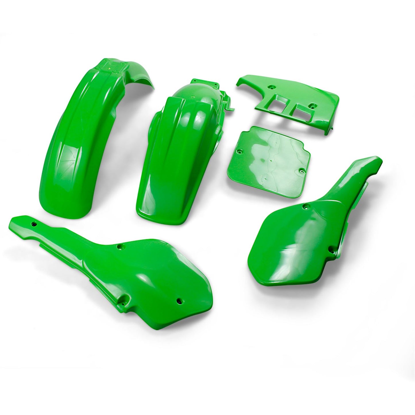 UFO Plastics Body Kit - Green - KX125 - '87 [MPN: KAKIT199-026]_1042258