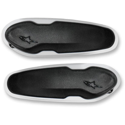 Alpinestars Toe Sliders - SMX Plus - White/Black [MPN: 25SLI15-21]_1980827