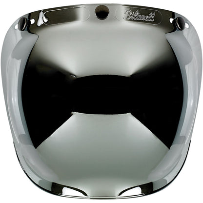 Biltwell Inc. Bubble Shield - Chrome Mirror 2001-221_352626