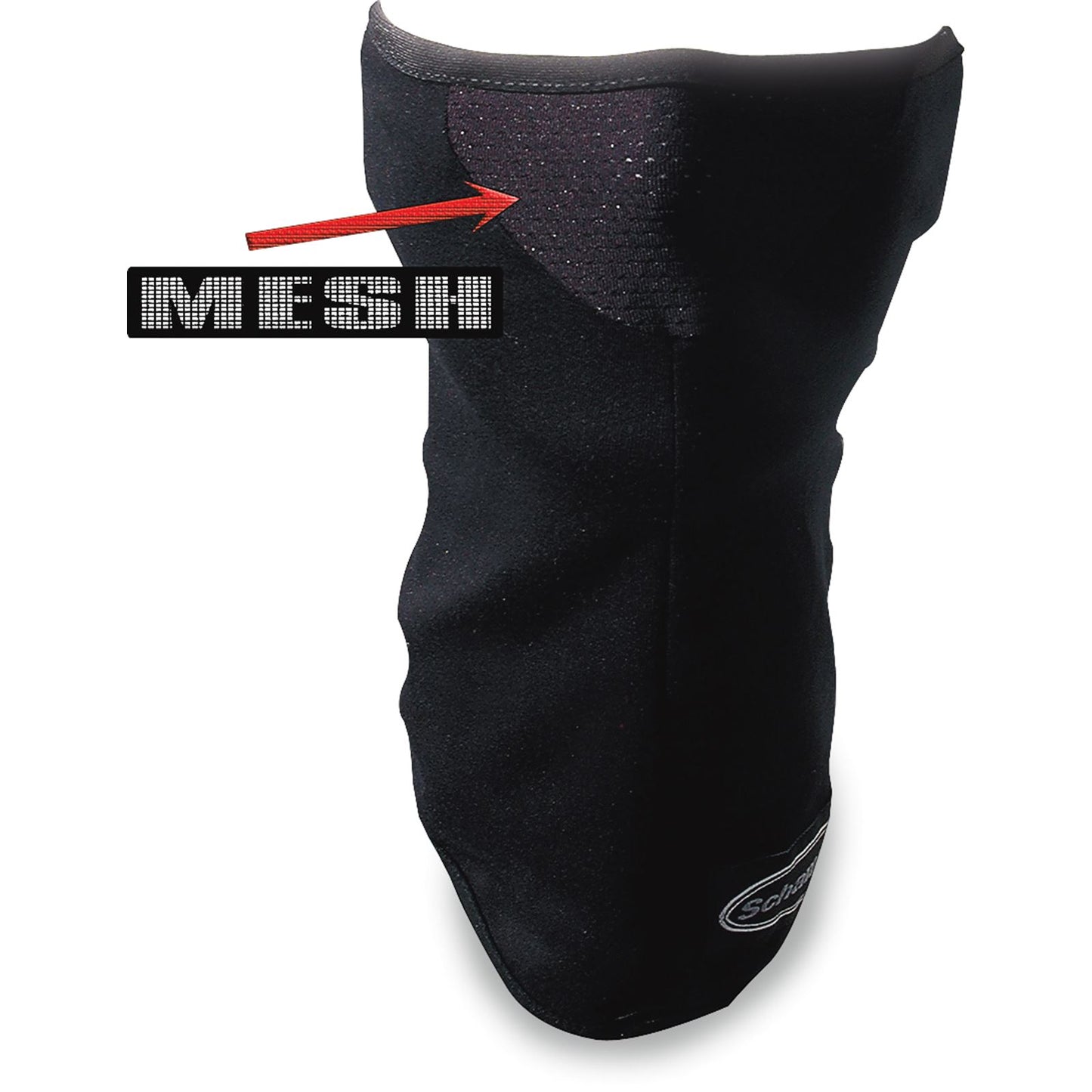 Schampa Technical Wear Half-Face Stretch Mask - Black OPEN BOX [MPN: VNG007-0]_2110326