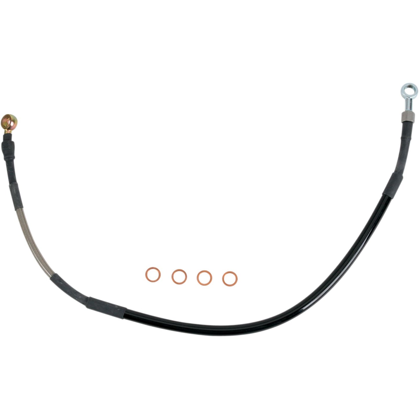Moose Offroad Stainless Steel Brake Line - for Yamaha MY01-2010_439862