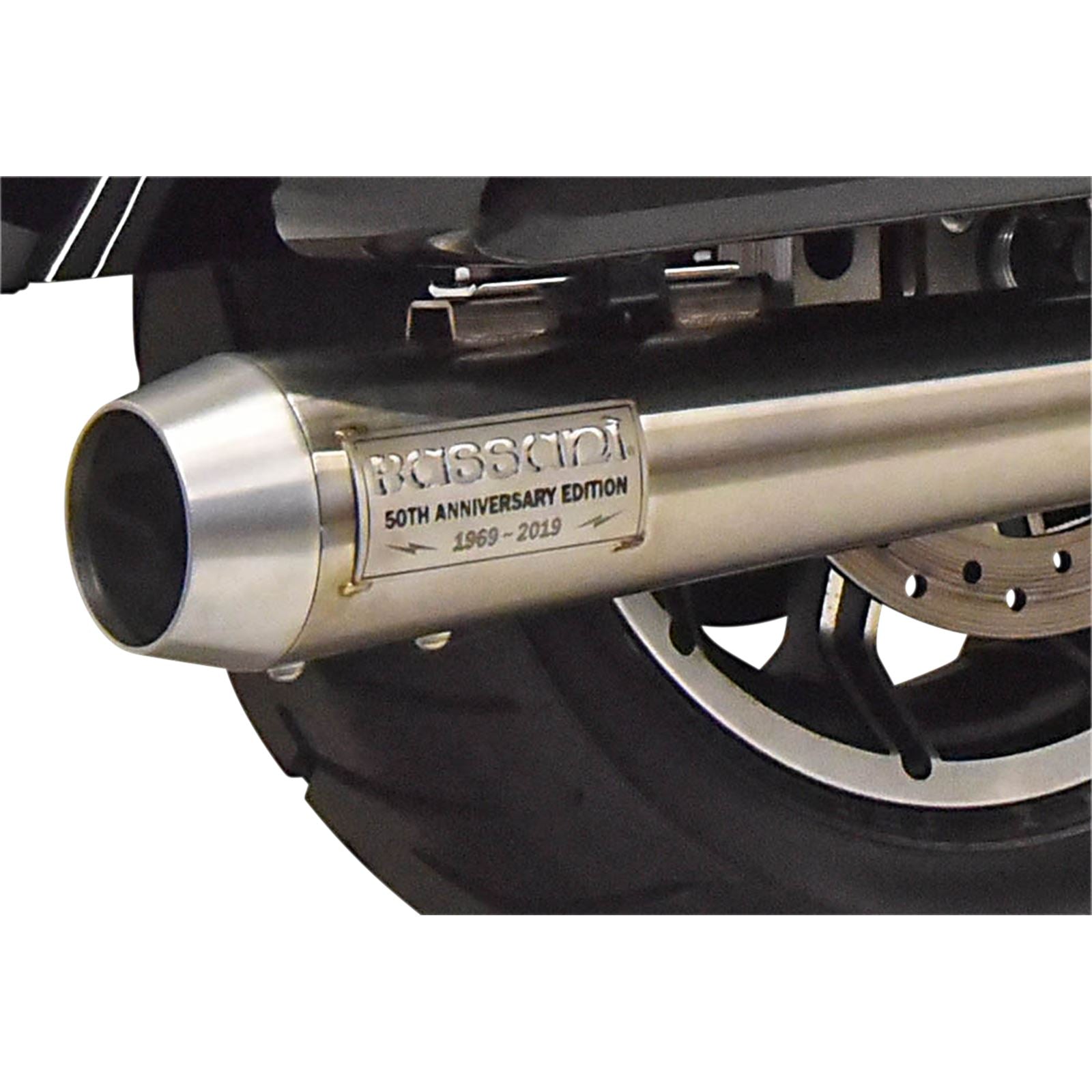 Bassani Manufacturing 50th Anniversary 2:1 Exhaust - Stainless Steel - M8 FL [MPN: 1F50SS]_349944
