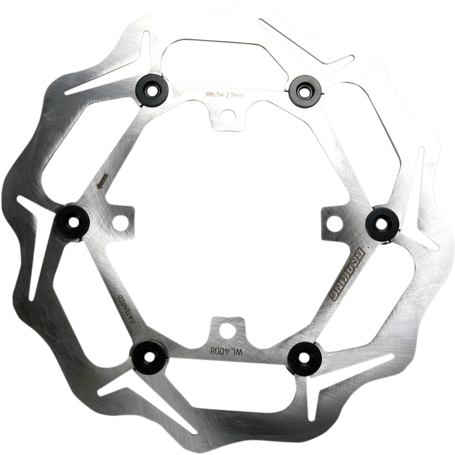 Braking Batfly 270mm Front Rotor Oversized Kit fits Kawasaki KX250F/450F/450R [MPN: WL4008]_355629