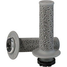 Moose Offroad Gray/Silver Moose Lock-On Grips 0630-2540_431972