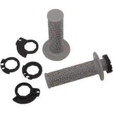 Moose Offroad Gray/Silver Moose Lock-On Grips 0630-2540_431973