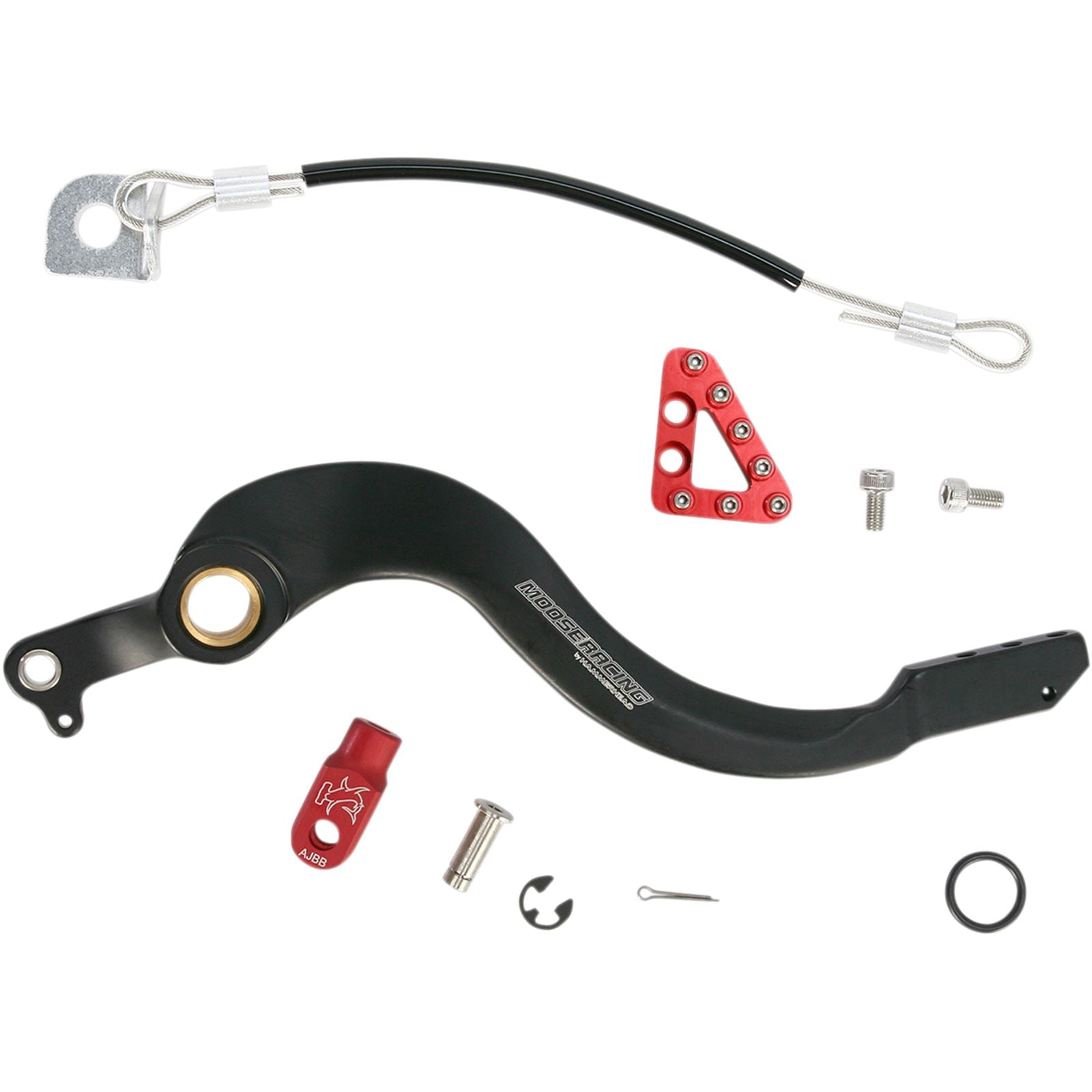 Moose Offroad Brake Pedal - Red for Honda 1610-0337_436947