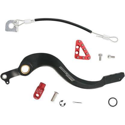 Moose Offroad Brake Pedal - Red for Honda 1610-0337_436947