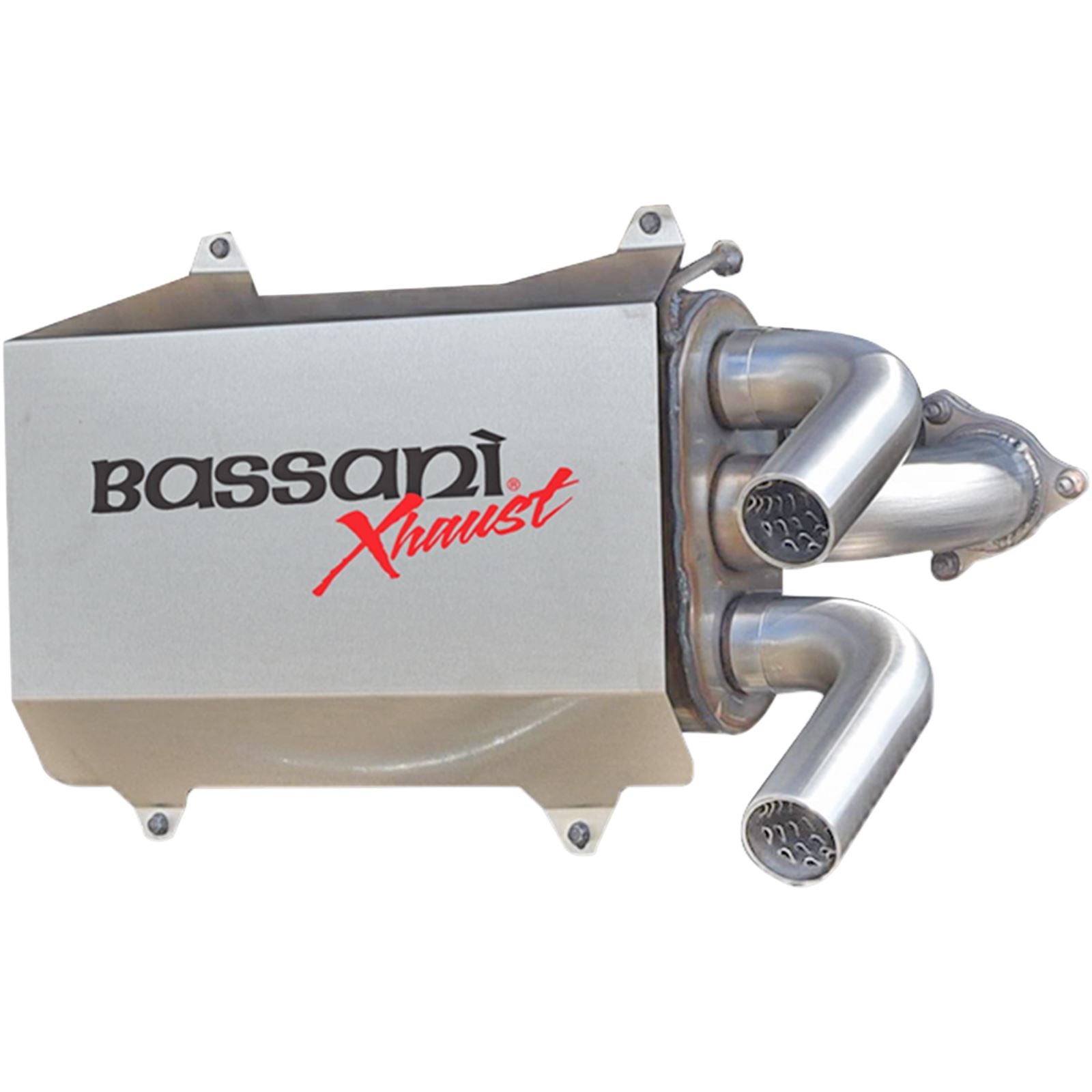 Bassani Manufacturing Muffler - Stainless Steel - RZR XP 1000 Turbo [MPN: 6R1017T]_350150