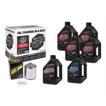 Maxima Twin Cam Synthetic 20W-50 Oil Change Kit - Chrome Filter 90-119016PC_677586
