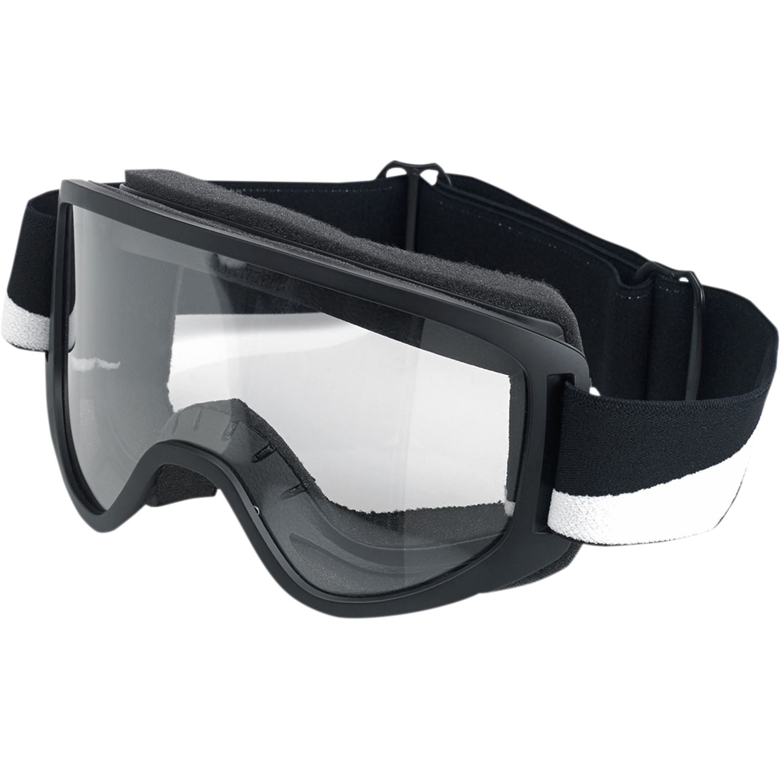 Biltwell Inc. Moto 2.0 Goggles - Black/White 2101-5101-015_353265