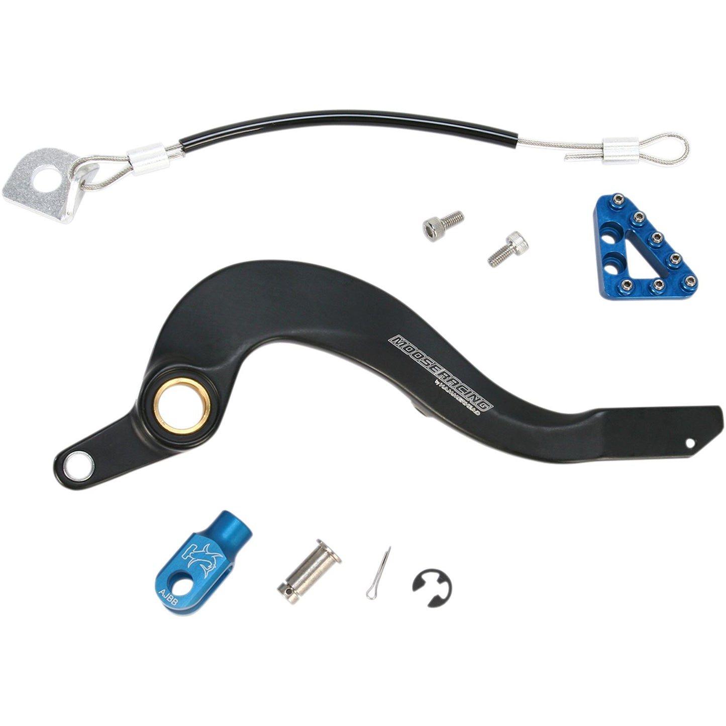 Moose Offroad Brake Pedal - Blue for Yamaha 1610-0349_436977