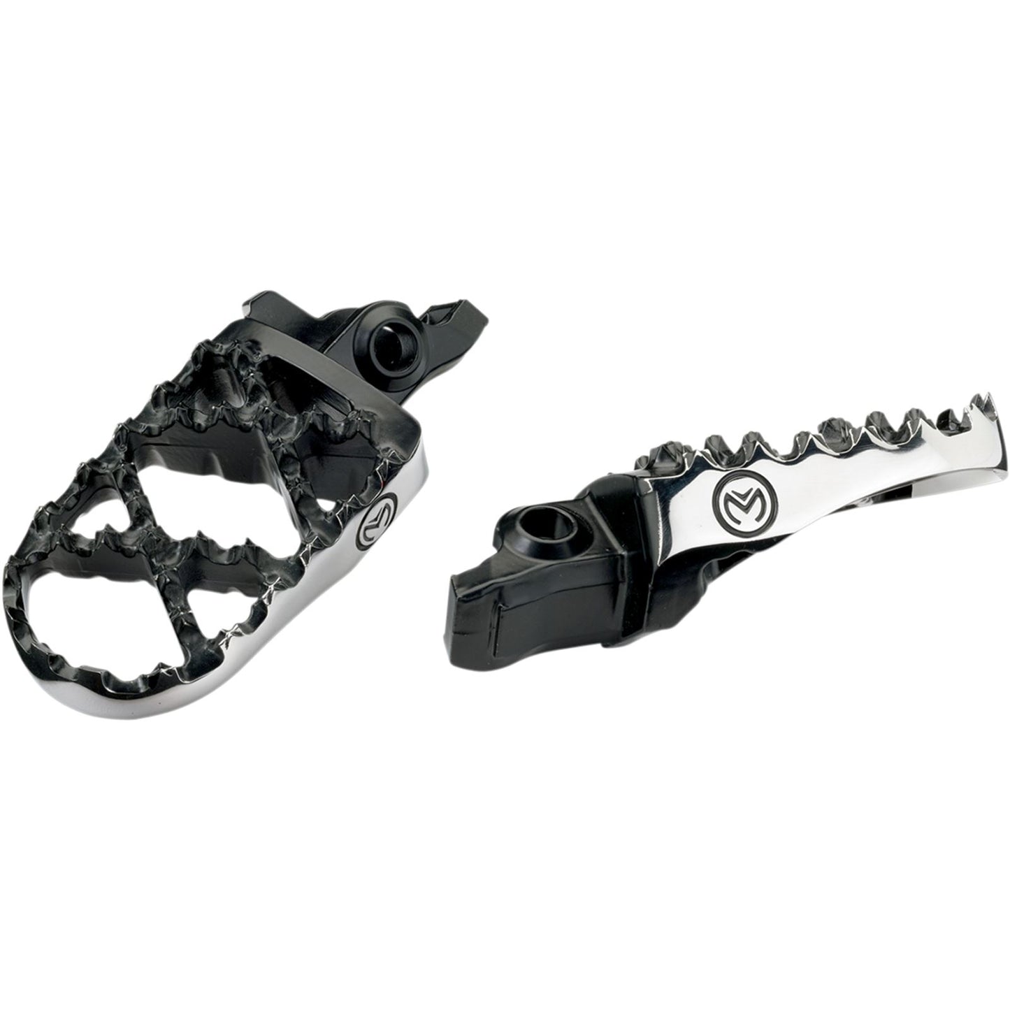Moose Offroad Hybrid Footpeg - Chrome 1620-0764_437009