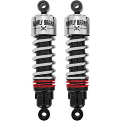 Burly Brand Slammer Plus Shocks - Chrome - XL B28-1206_989833