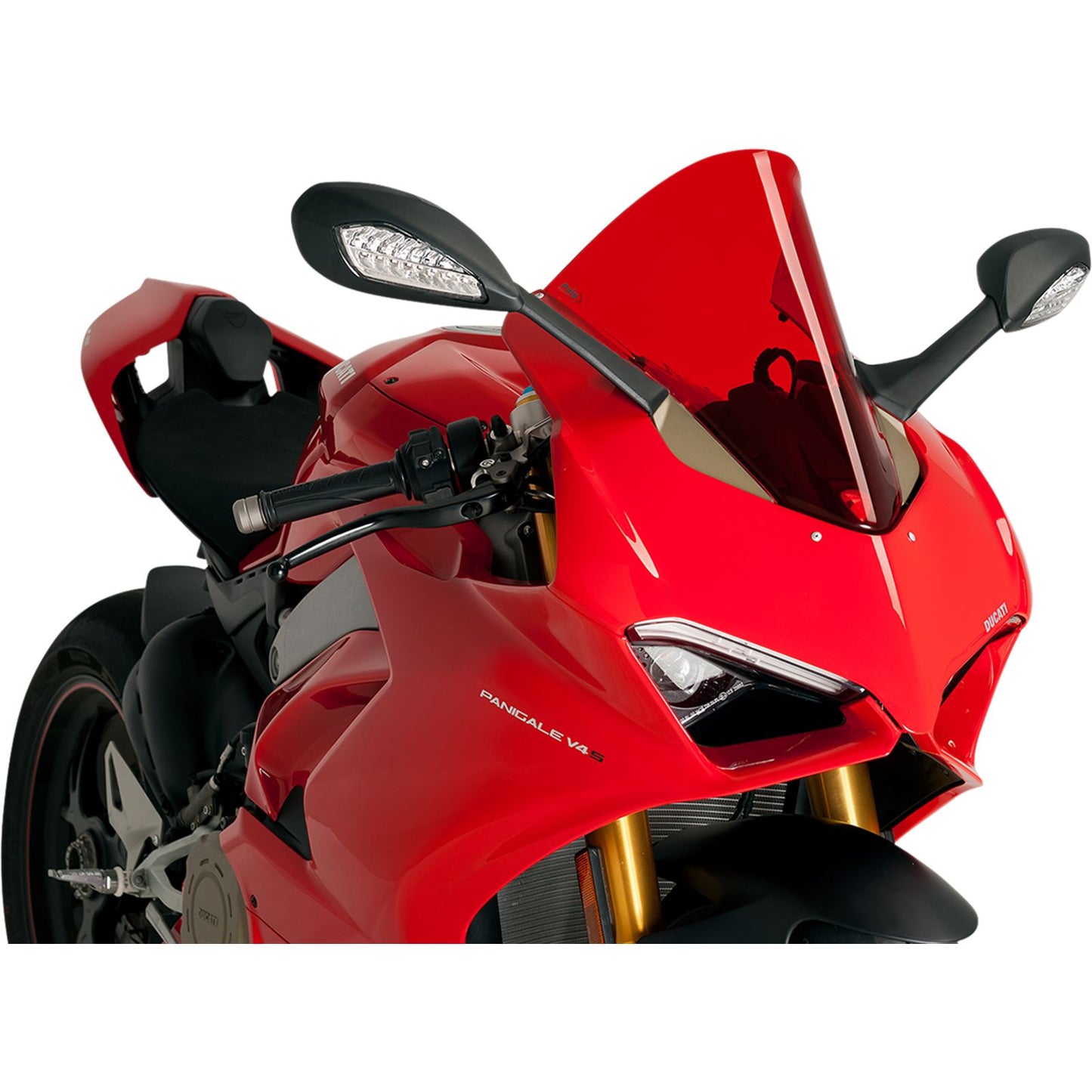 Puig Race Windscreen - Red for Ducati 9690R_461544
