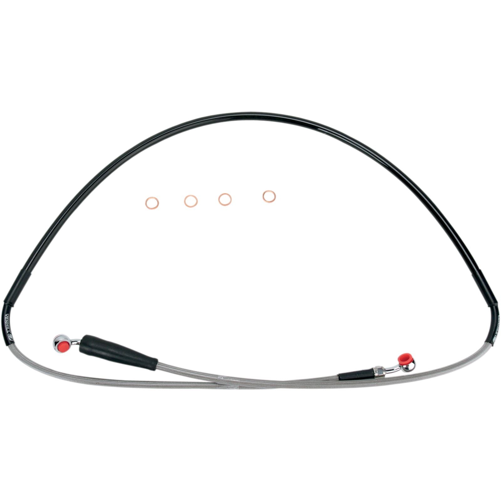 Moose Offroad Stainless Steel Brake Line - DR-Z 400 SM 1741-0992_437325