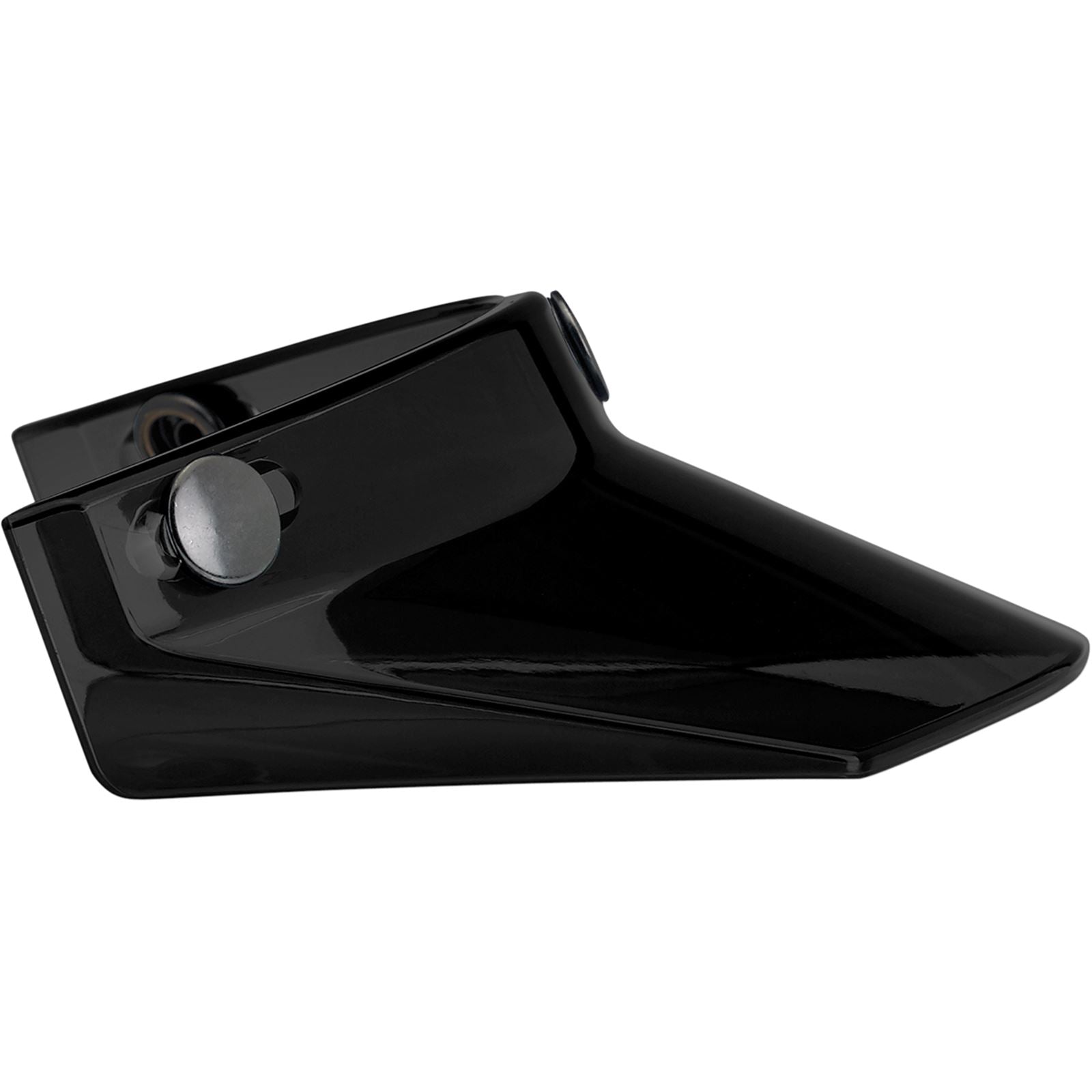 Biltwell Inc. Moto 3-Snap Visor - Black 2002-561_352628