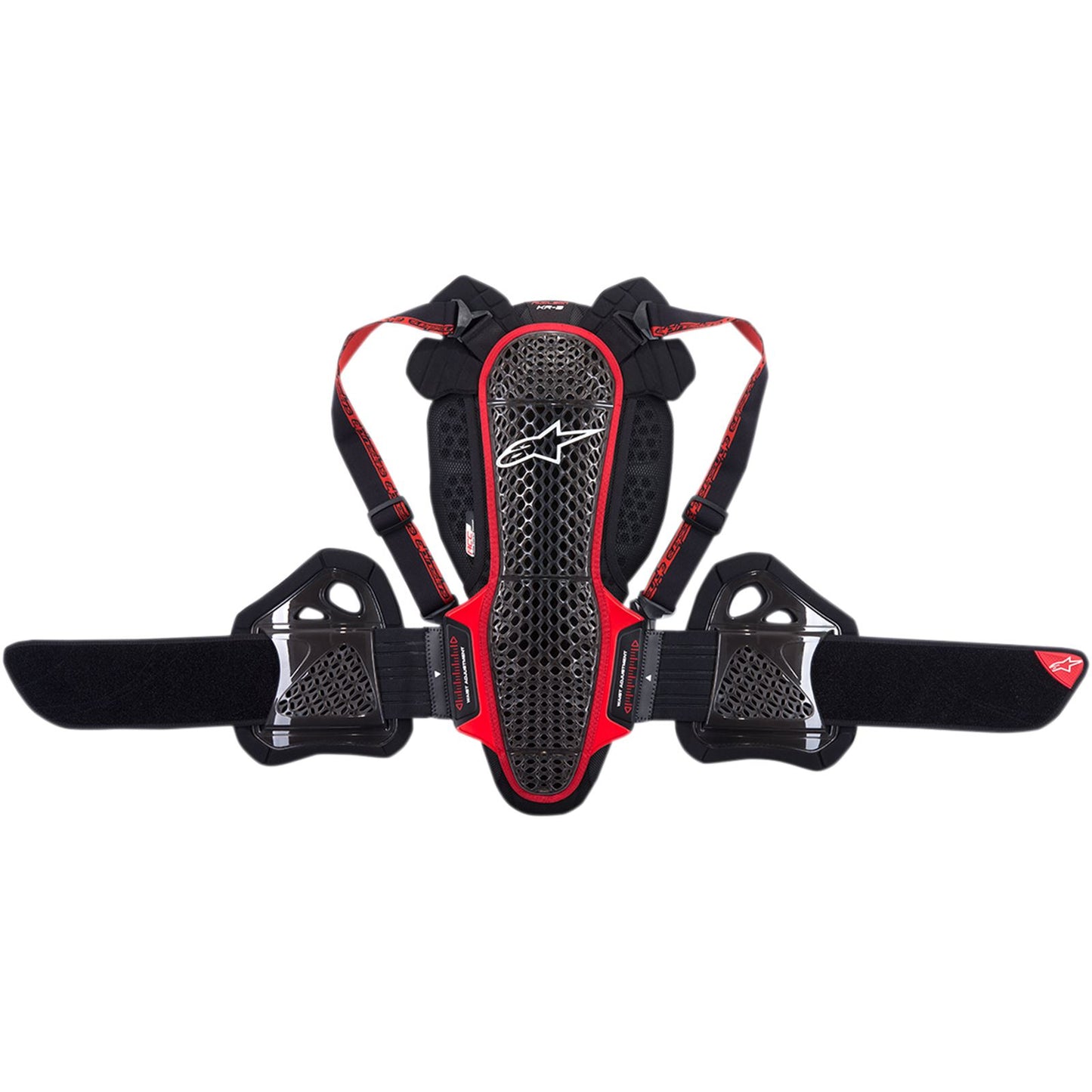 Alpinestars Nucleon KR-3 Back Protector - Black/Red - Small [MPN: 6504718-13-S]_325782