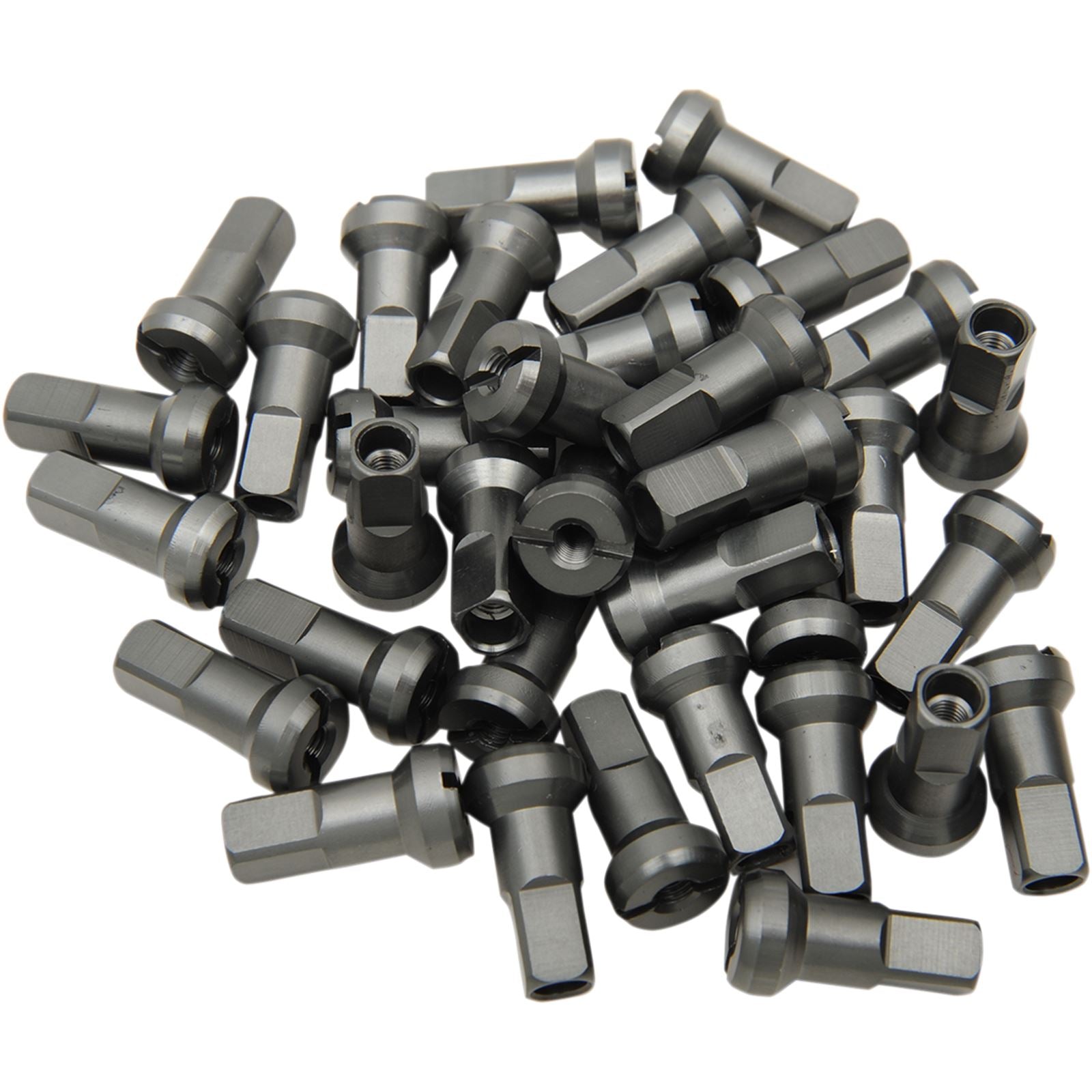 Moose Offroad MX1 Nipple Set Titanium Gray - 9-Gauge 0211-0200_430089