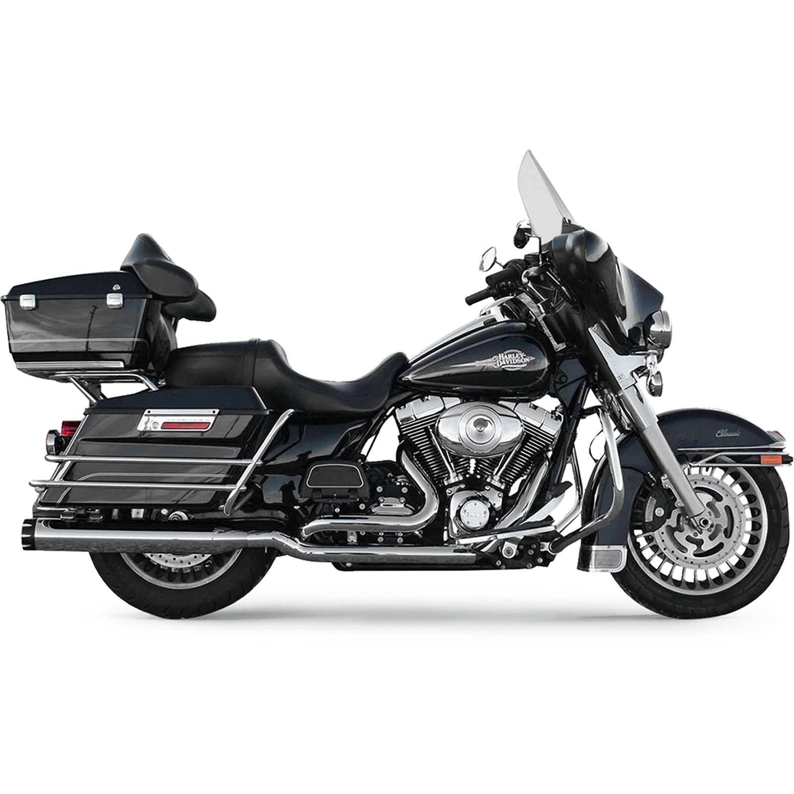 Bassani Manufacturing Down Under Headpipes - Chrome [MPN: 11415A]_350043