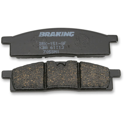 Braking Brake Pad Set Semi-Metallic [MPN: 705SM1]_355867