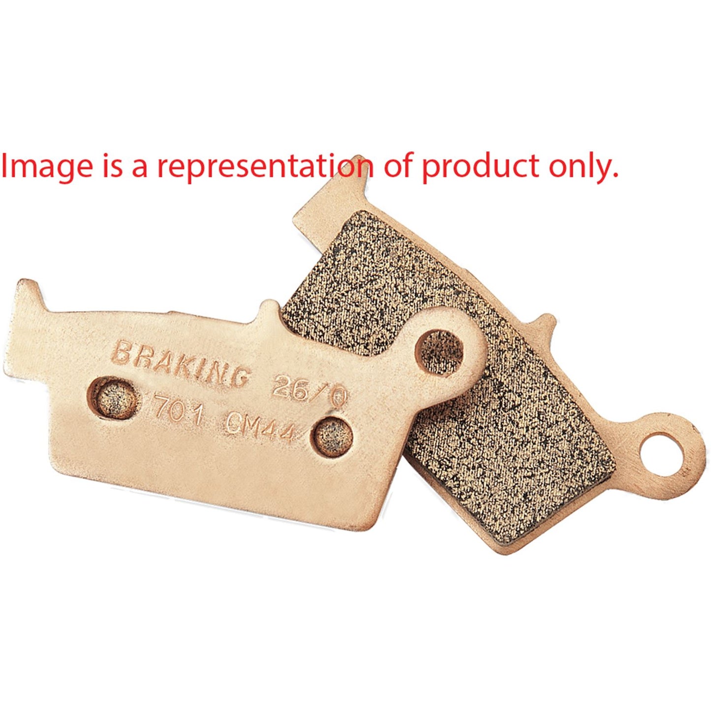 Braking Brake Pad Set Sintered High Performance [MPN: 772CM46]_1478856