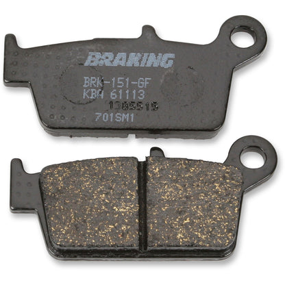 Braking Brake Pad Set Semi-Metallic [MPN: 701SM1]_355863