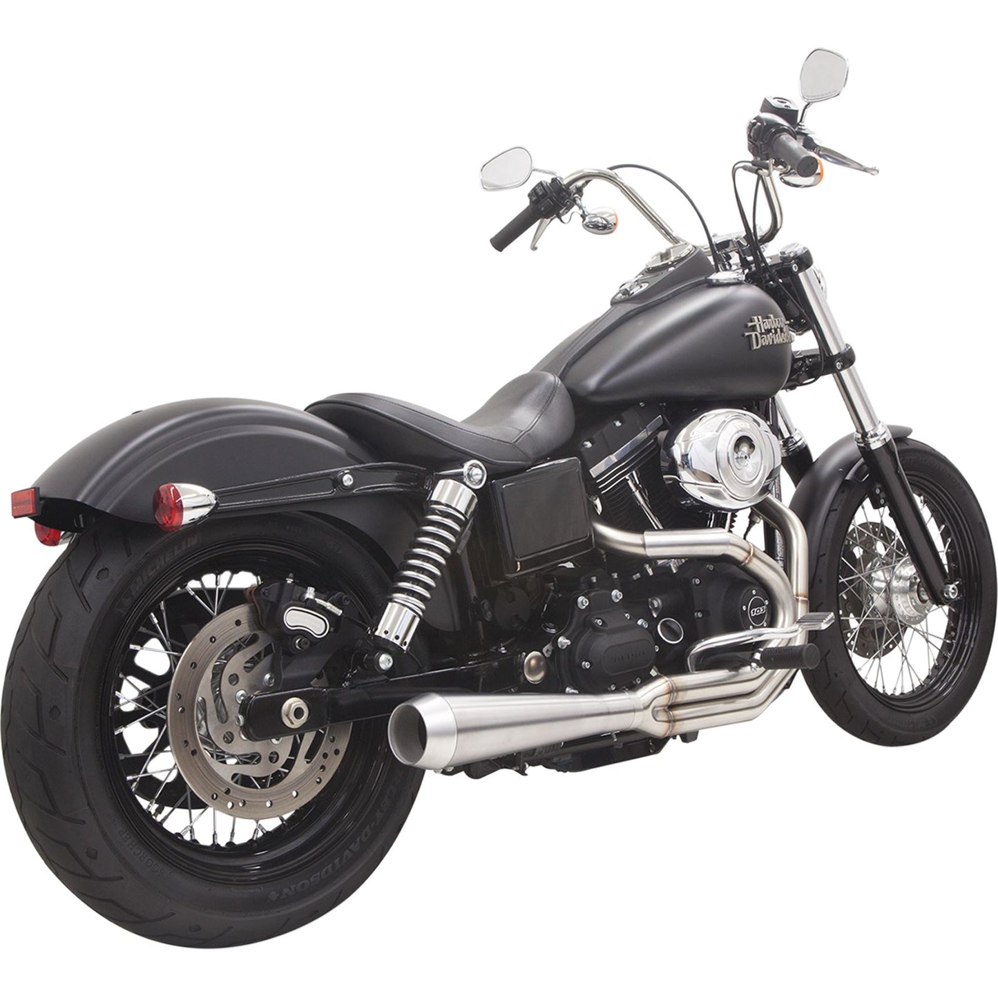 Bassani Manufacturing Road Rage 3 Exhaust - Stainless - '91-'17 Dyna [MPN: 1D1SS]_349852