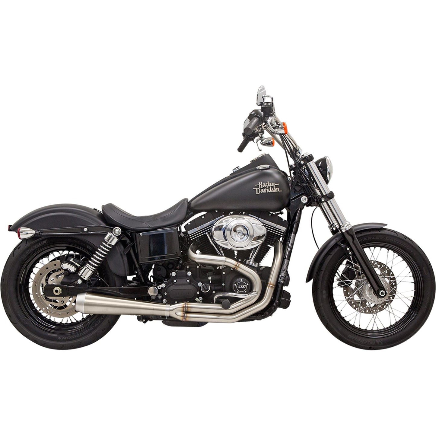Bassani Manufacturing Road Rage 3 Exhaust - Stainless - '91-'17 Dyna [MPN: 1D1SS]_349853