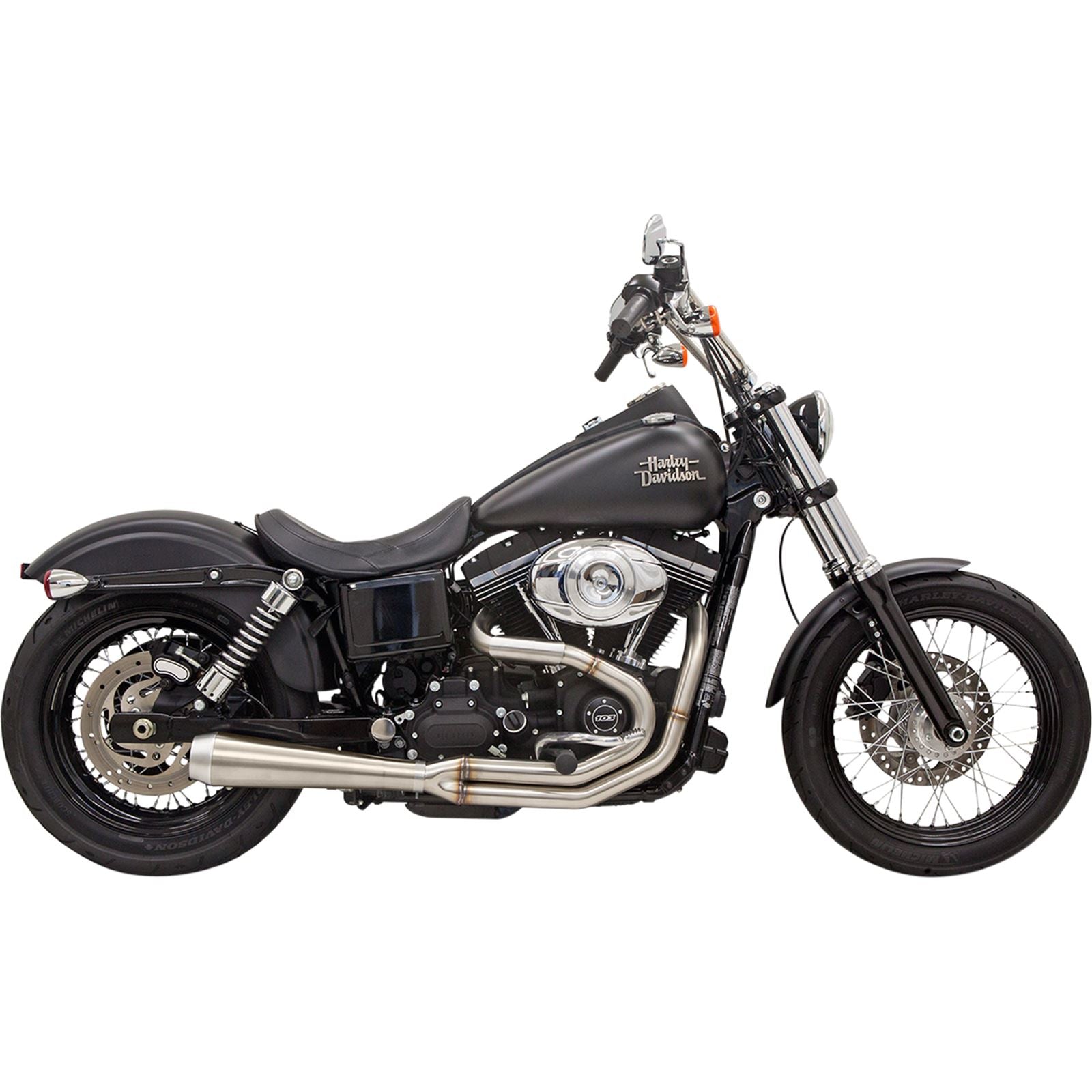 Bassani Manufacturing Road Rage 3 Exhaust - Stainless - '91-'17 Dyna [MPN: 1D1SS]_349853