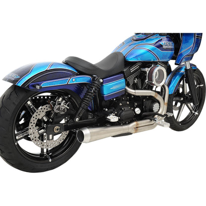 Bassani Manufacturing Road Rage 3 Exhaust - Stainless - '91-'17 Dyna [MPN: 1D1SS]_349854