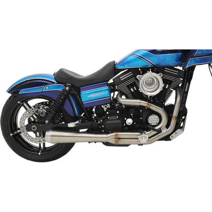 Bassani Manufacturing Road Rage 3 Exhaust - Stainless - '91-'17 Dyna [MPN: 1D1SS]_349855