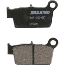 Braking Brake Pad Set Semi-Metallic [MPN: 890SM1]_355758