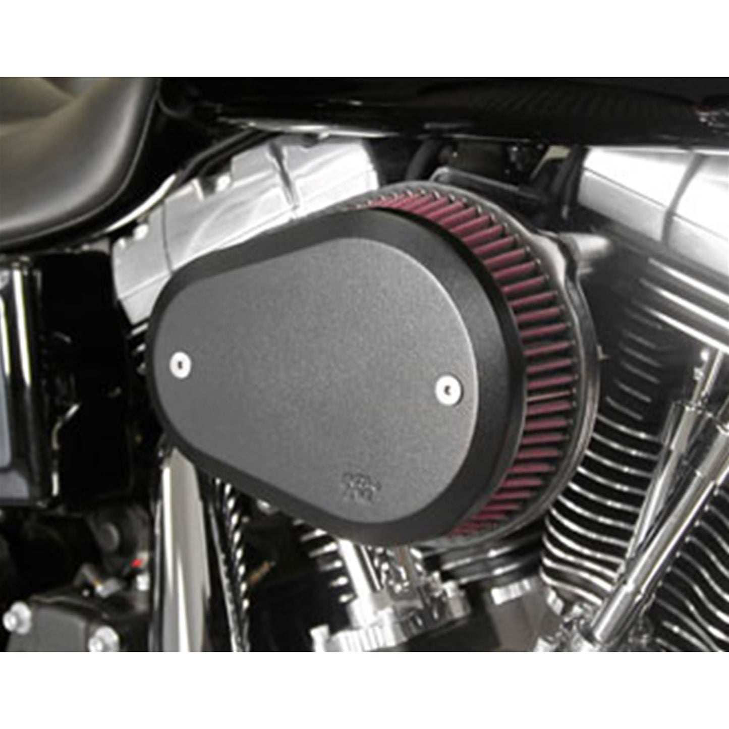 K&N Filters Intake Kit Twin Cam Flare Black [MPN: RK-3932B]_402506