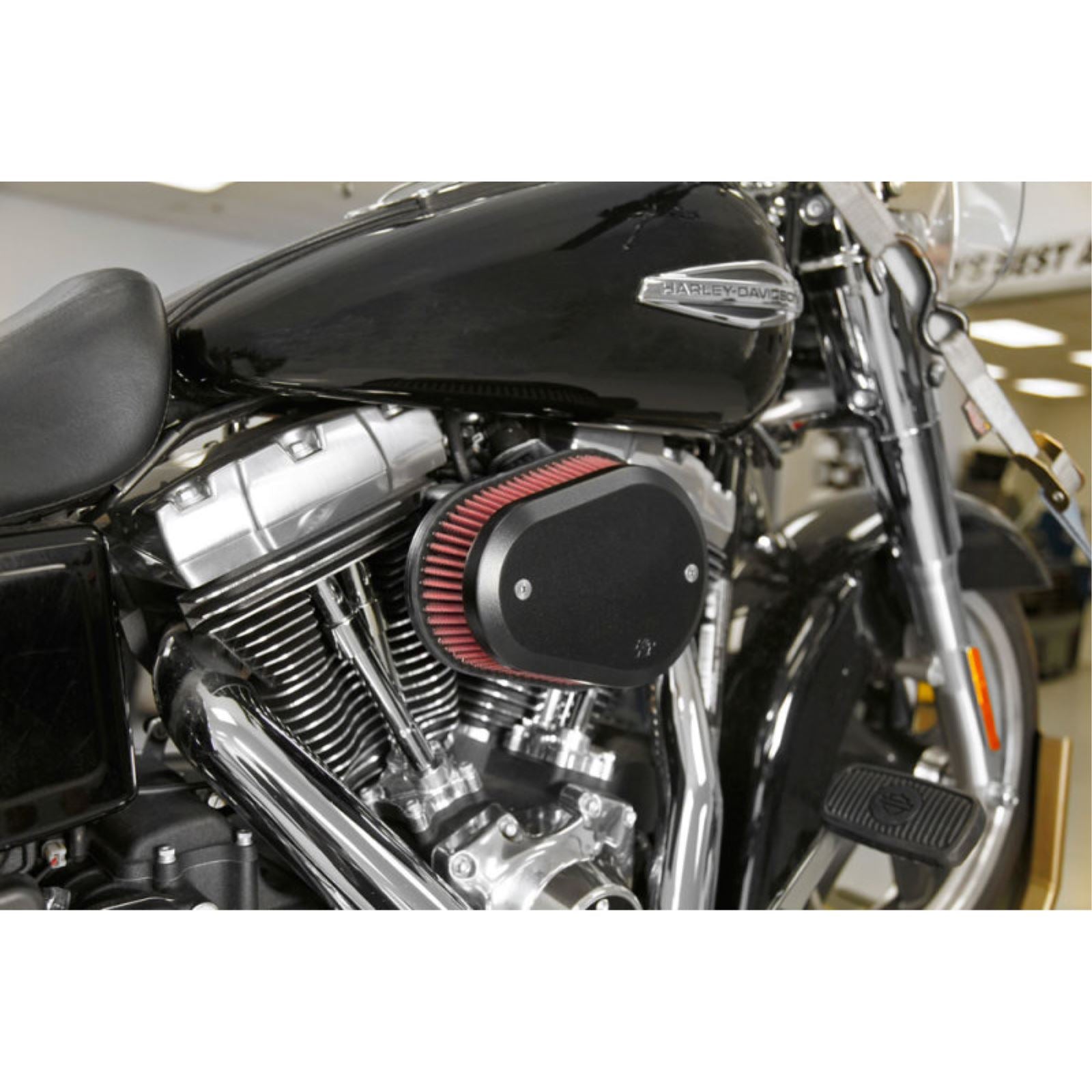 K&N Filters Intake Kit Twin Cam Flare Black [MPN: RK-3932B]_1755307