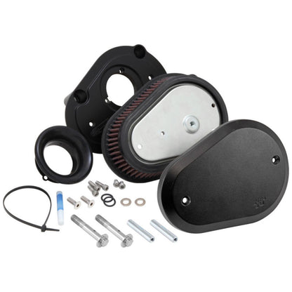 K&N Filters Intake Kit Twin Cam Flare Black [MPN: RK-3932B]_1755296