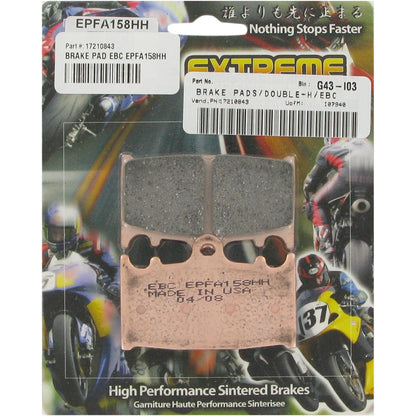 EBC Brakes Extreme Pro Brake Pads EPFA185HH_378896