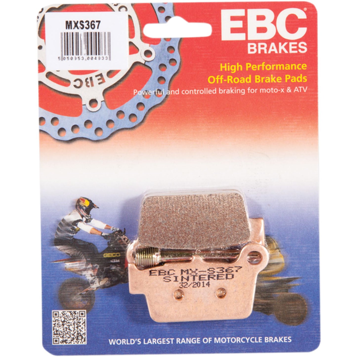 EBC Brakes Brake Pads MXS367_380027