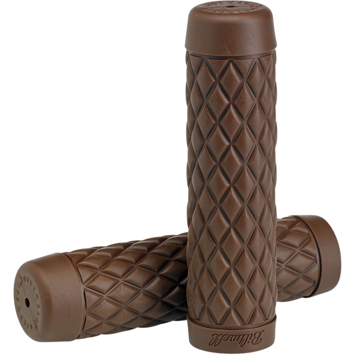 Biltwell Inc. Chocolate 7/8" Torker Grips 6705-0478_352987