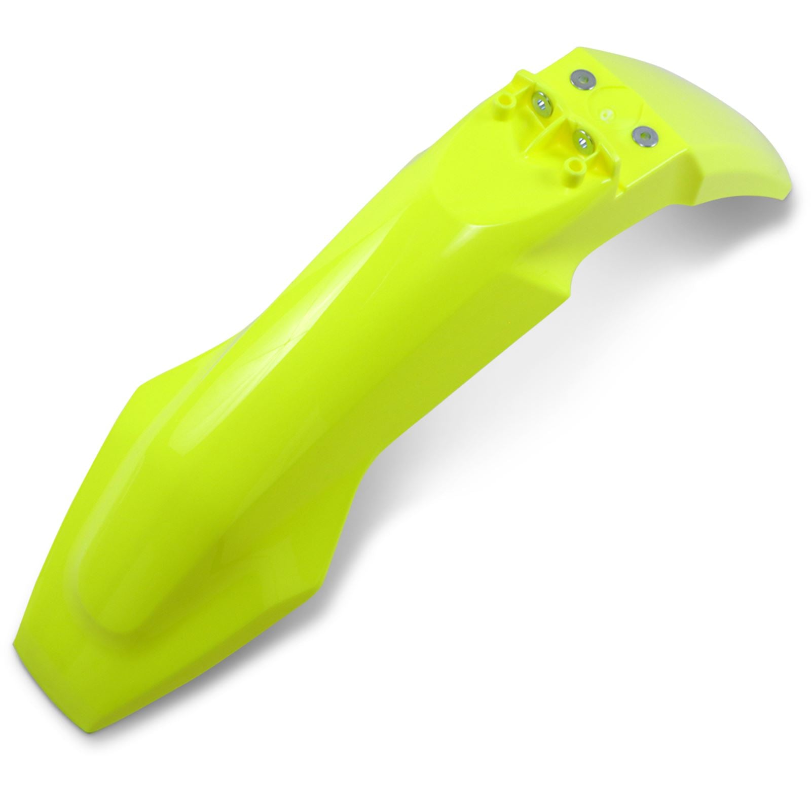 UFO Plastics Front Fender - Fluorescent Yellow [MPN: HU03363-DFLU]_1042240